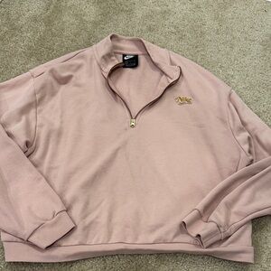 Nike Women's Blush Quarter-Zip Sweatshirt